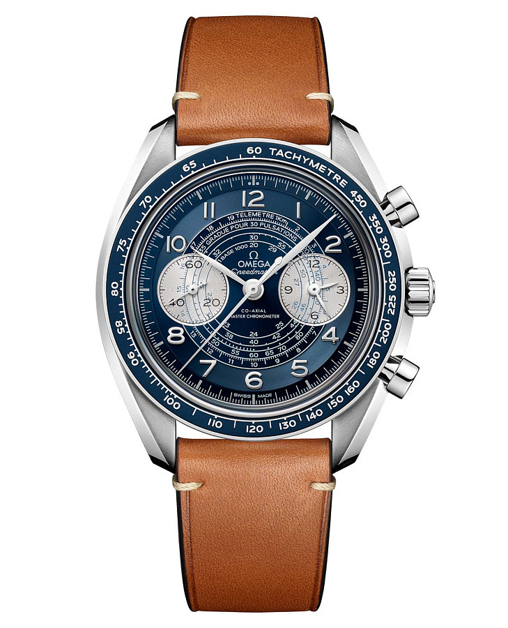Часы Omega Speedmaster Chronoscope 329.32.43.51.03.001 — мужские, синий