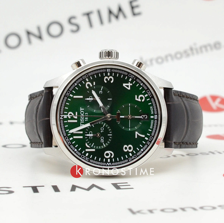 Часы Tissot Chrono L 42mm T116.417.16.092.00 — кварцевые, металл сталь