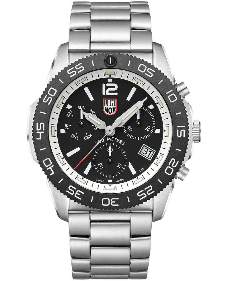 Часы Luminox Pacific Diver Chronograph XS.3141.M — мужские, черный