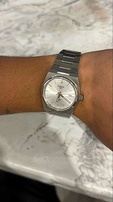 Фото покупателя: Швейцарские наручные часы Tissot PRX 35 mm T137.210.11.031.00