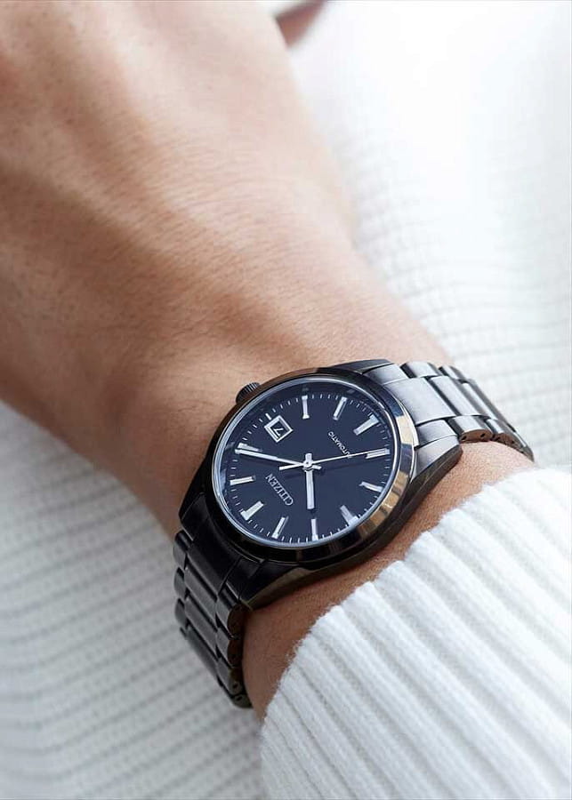 Часы Citizen Automatic NB1054-58E — металл сталь, Япония