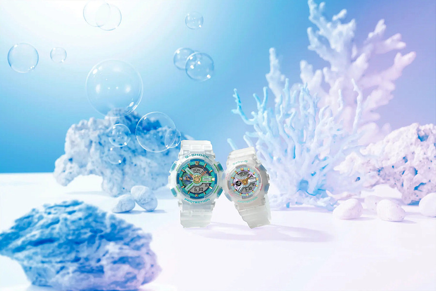 Часы Casio G-Shock SLV-21A-7A — мужские, пластик