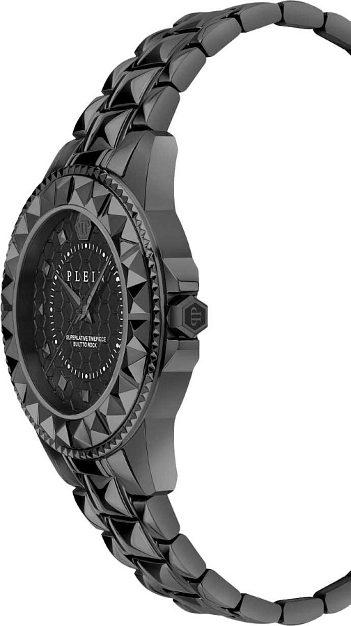 Часы Philipp Plein Plain Lady Rock PWPQA0524 — кварцевые, сталь металл