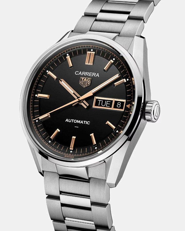 Часы TAG Heuer Carrera Day-Date WDA2111.BA0043 — металл сталь, Швейцария