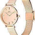 Шведские наручные часы Daniel Wellington Petite Reflection Rose Gold DW00100795, фото 7