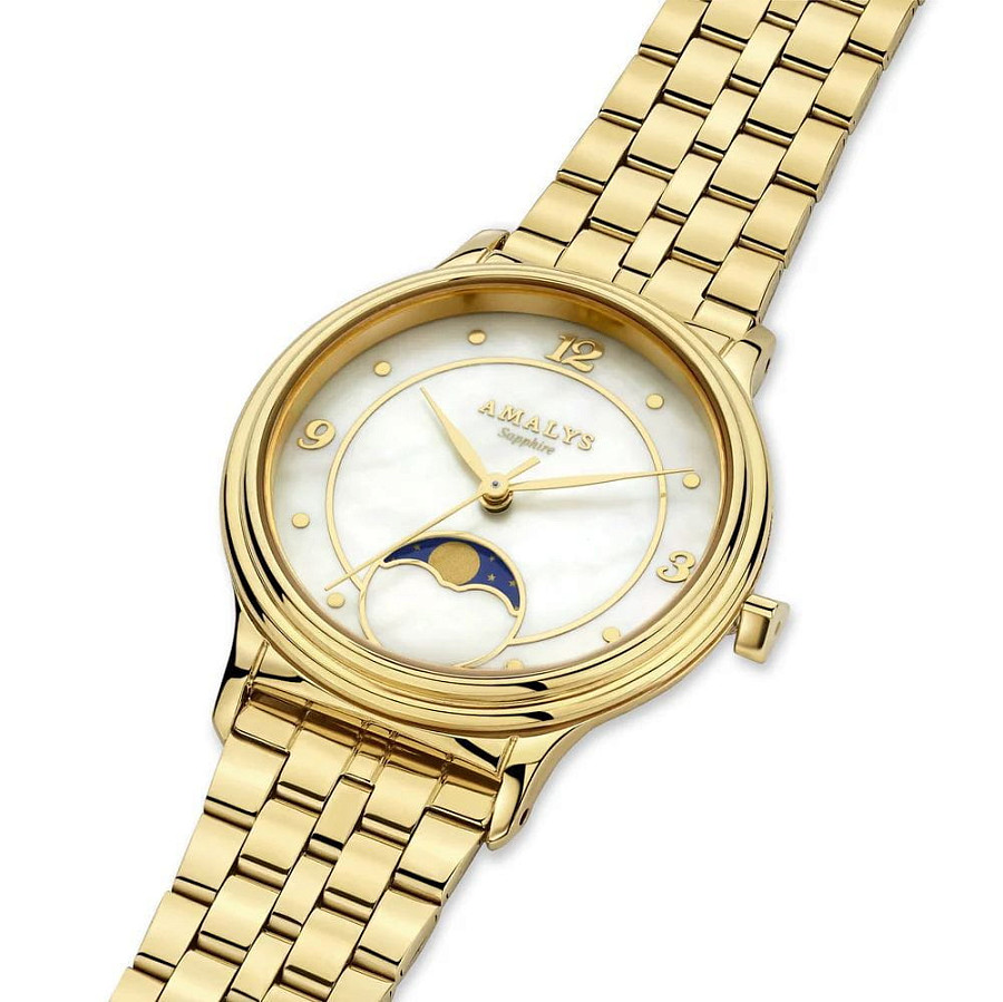 Часы Amalys Simone AMW-202 — металл сталь, Бельгия