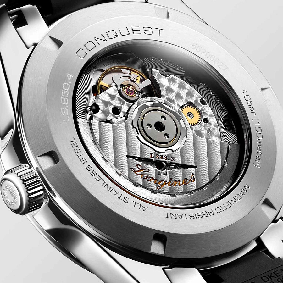 Часы Longines Conquest L3.830.4.52.9 — металл сталь, Швейцария