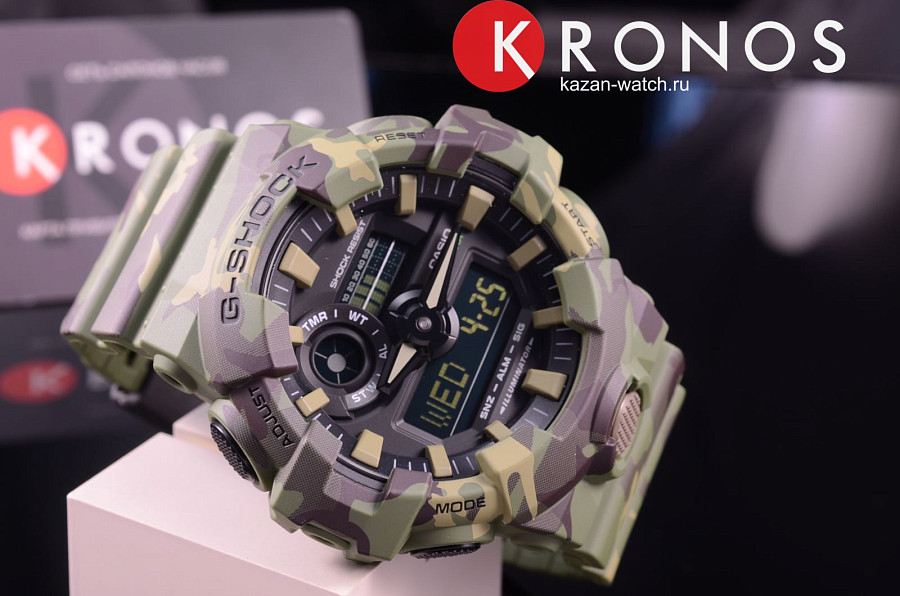 Часы Casio G-Shock GA-700CM-3A — артикул GA-700CM-3A