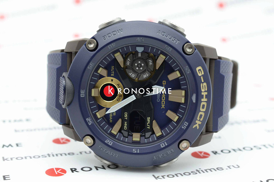 Часы Casio G-Shock GA-2000-2A — двухцветный, карбон