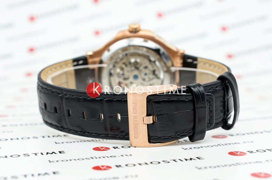 Часы Kenneth Cole Automatic KCWGX0046204 — кожаный, мужские