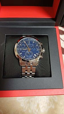 Фото покупателя: Швейцарские наручные часы Tissot PRC 200 Chronograph T114.417.11.047.00 с хронографом