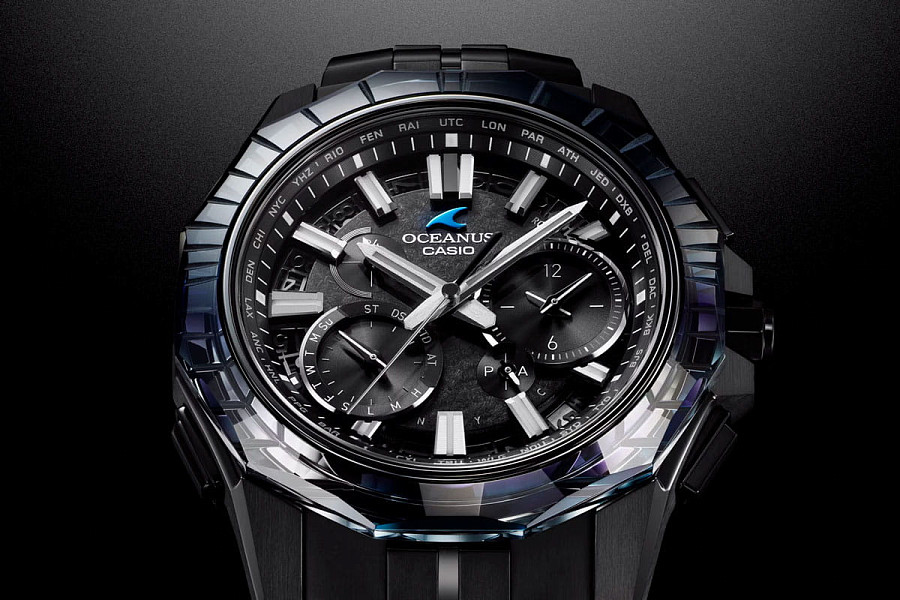 Часы Casio Oceanus OCW-SG1000CN-1A — титановый c dlc покрытием, мужские