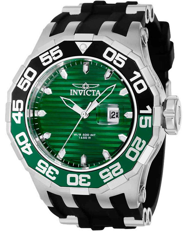Часы Invicta Specialty IN38694 — мужские, зеленый