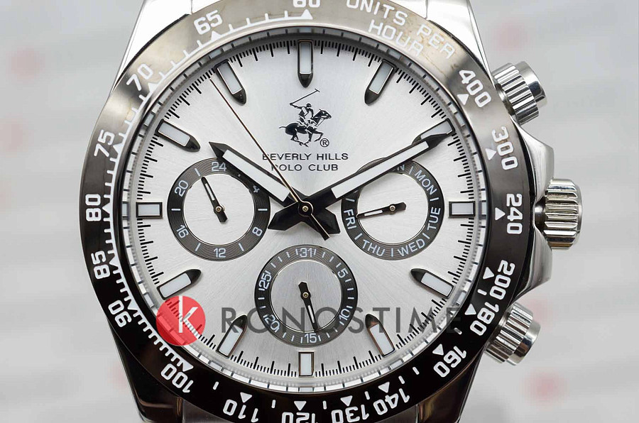 Часы Beverly Hills Polo Club Quartz BP3608X.330 — металл сталь, США