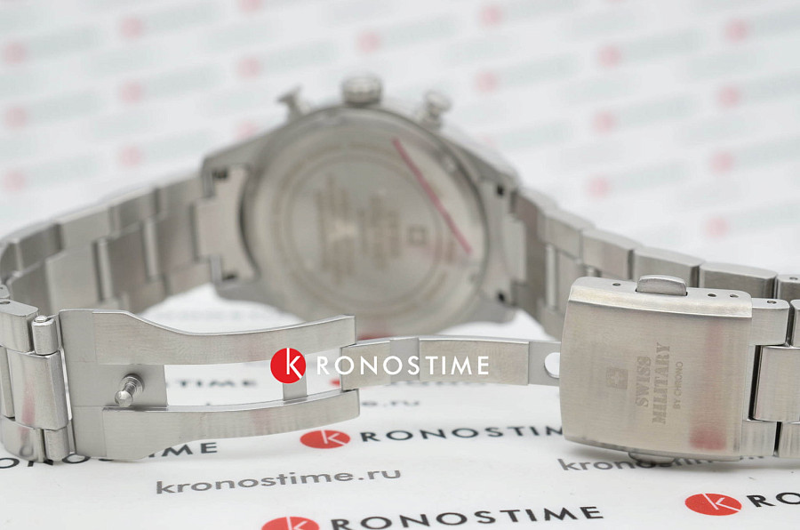 Часы Swiss Military by Chrono SM34076.02 — синий, сталь металл