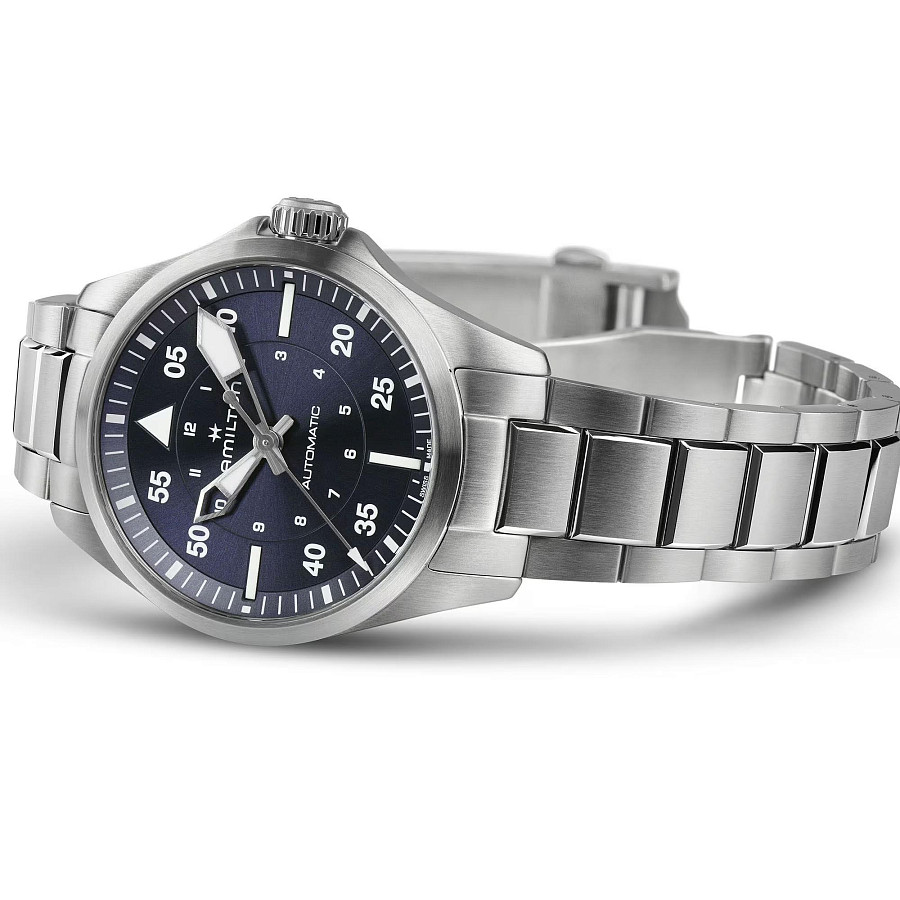 Часы Hamilton Khaki Aviation Pilot Auto H76215140 — сталь, Швейцария