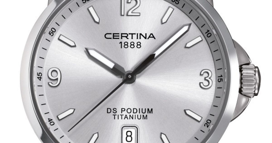 Часы Certina DS Podium C001.410.44.037.00 — титан, Швейцария