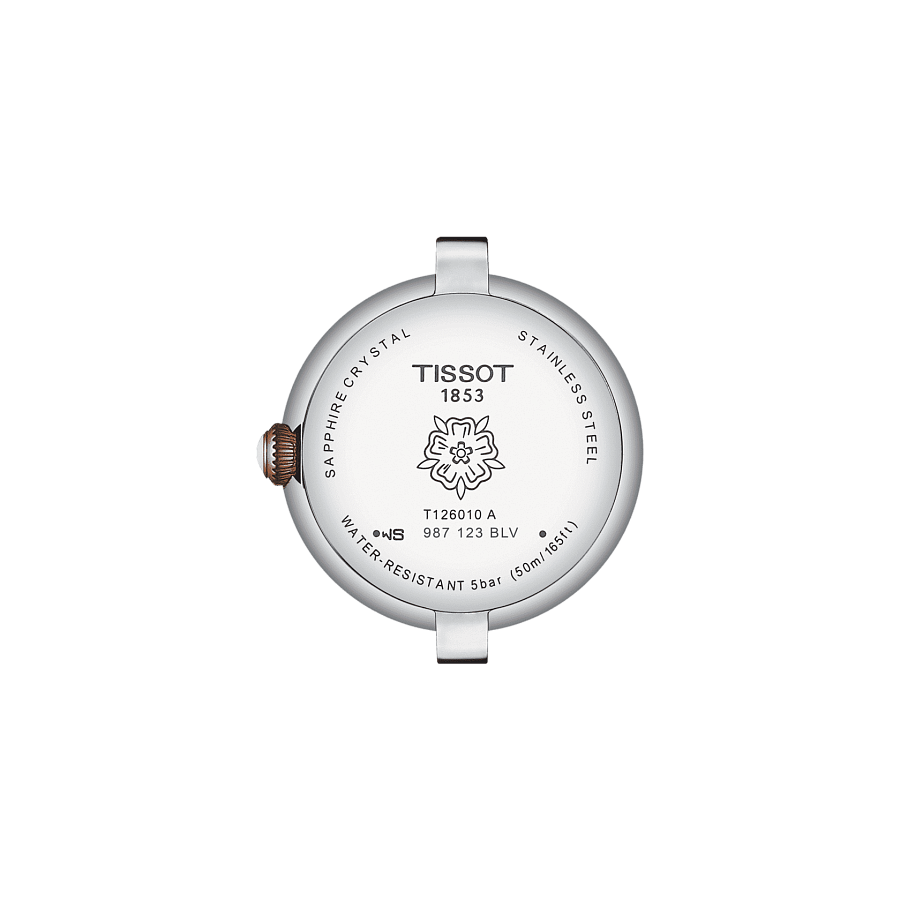 Часы Tissot Bellissima Small Lady T126.010.22.013.01 — сталь c pvd покрытием, женские