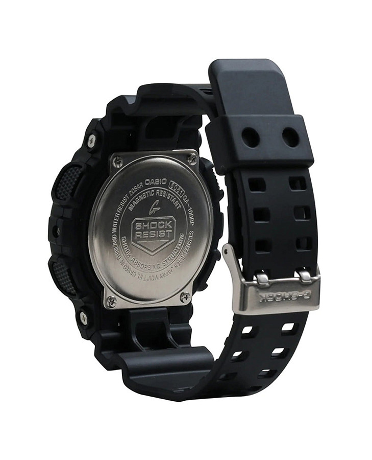 Часы Casio G-Shock GA-100BP-1A — пластик, Япония