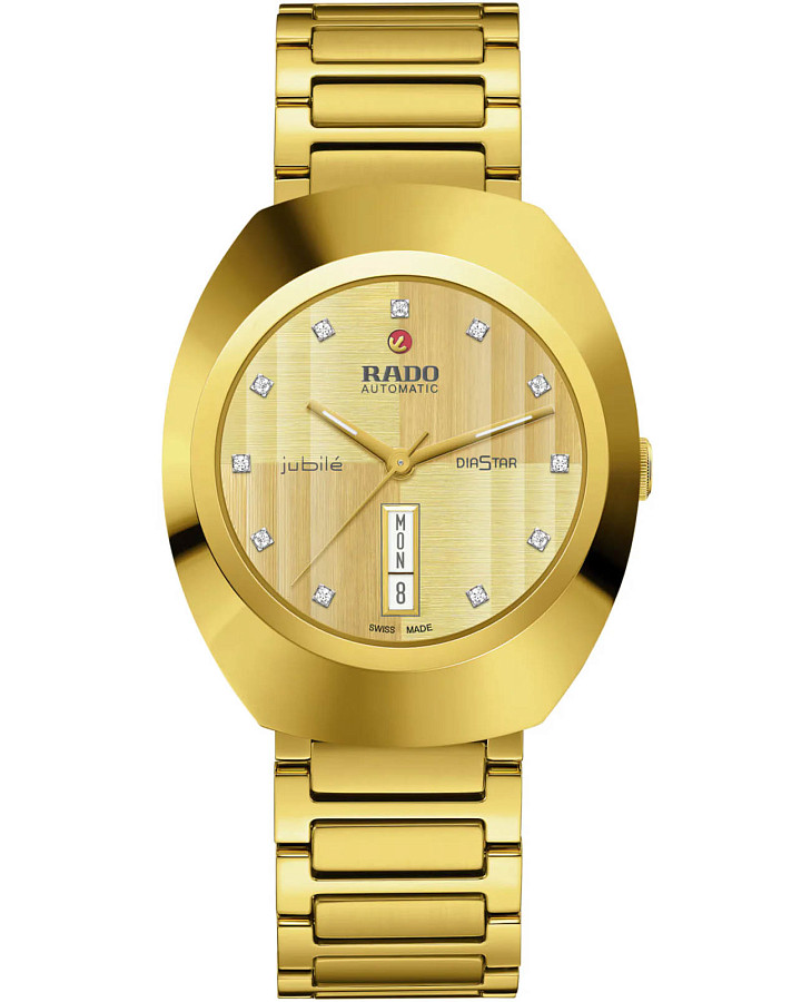 Часы Rado DiaStar The Original Automatic R12161733 — женские, золотой