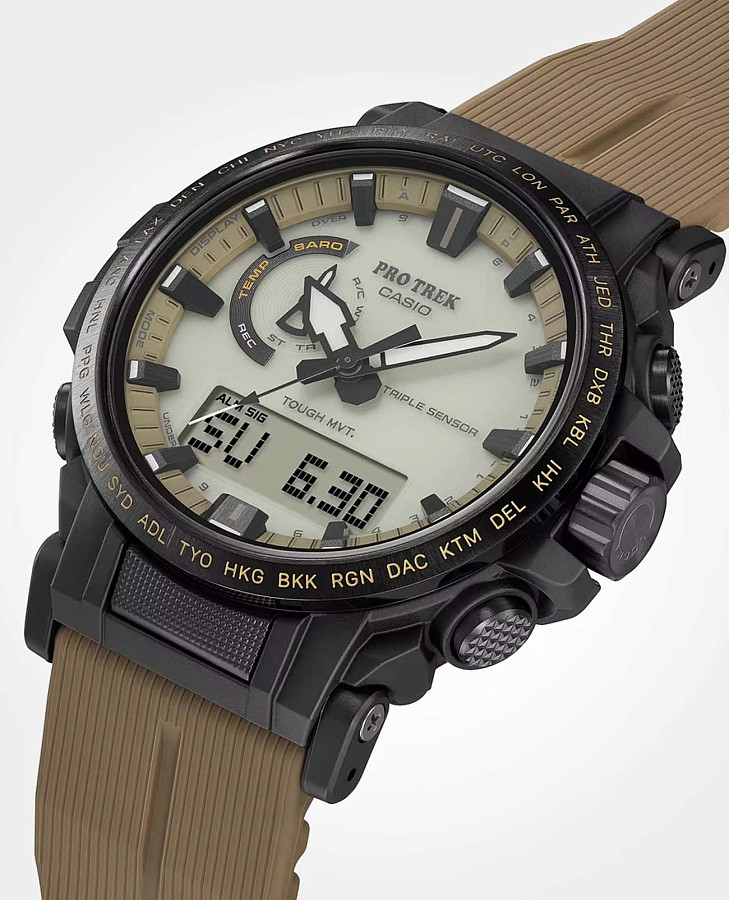Часы Casio Pro Trek PRW-61LD-5 — полимер, мужские