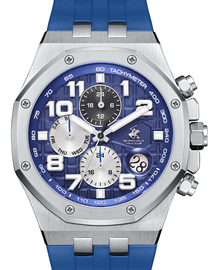 Часы Beverly Hills Polo Club BP3783X.399 — кварцевые, металл сталь