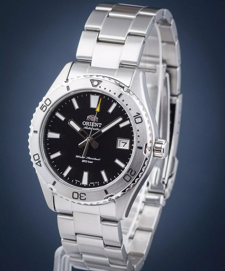 Часы Orient Diving Sport Automatic RA-AC0Q01B (RN-AC0Q01B) — черный, сталь металл