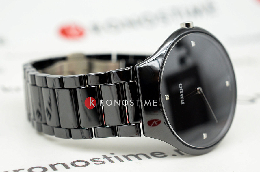 Часы Rado True Thinline Diamonds R27741712 — керамика, мужские