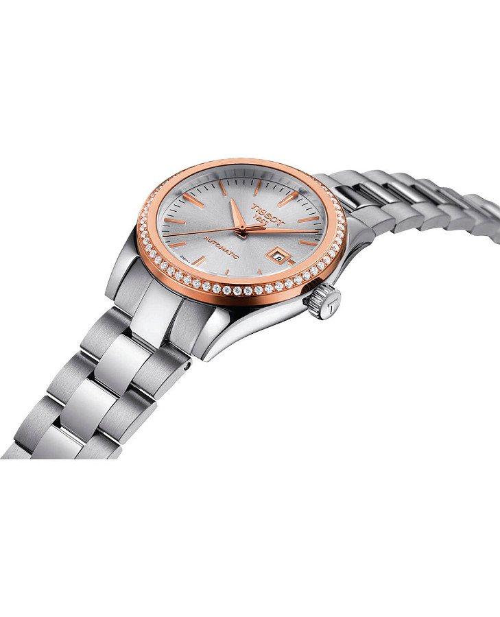 Часы Tissot T-My Lady Automatic 18K Gold T930.007.41.031.00 — нержавеющая сталь, женские