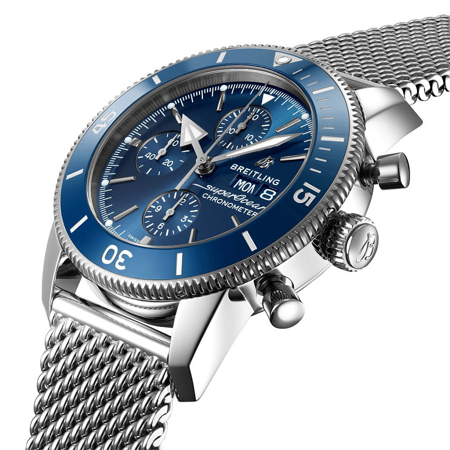 Часы Breitling Superocean Heritage Chronograph 44 A13313161C1A1 — механические, металл сталь