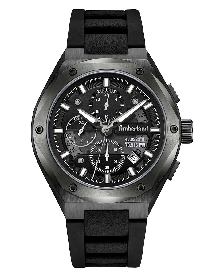 Часы Timberland Abbotville TDWGQ2231203 — мужские, черный