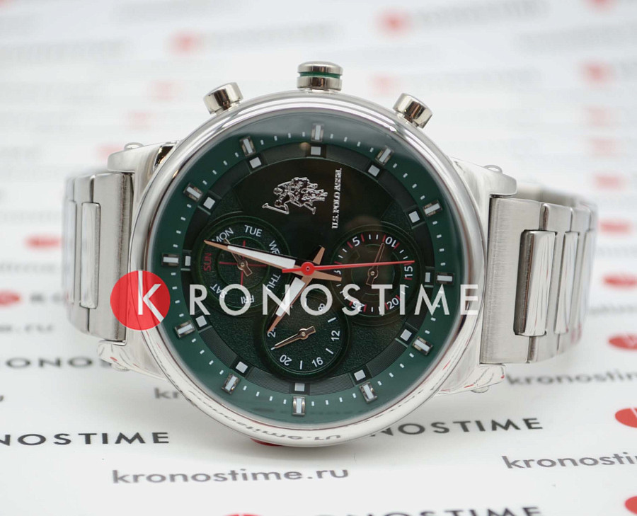 Часы U.S. Polo Assn. Crossing USPA1008-10 — нержавеющая сталь, мужские