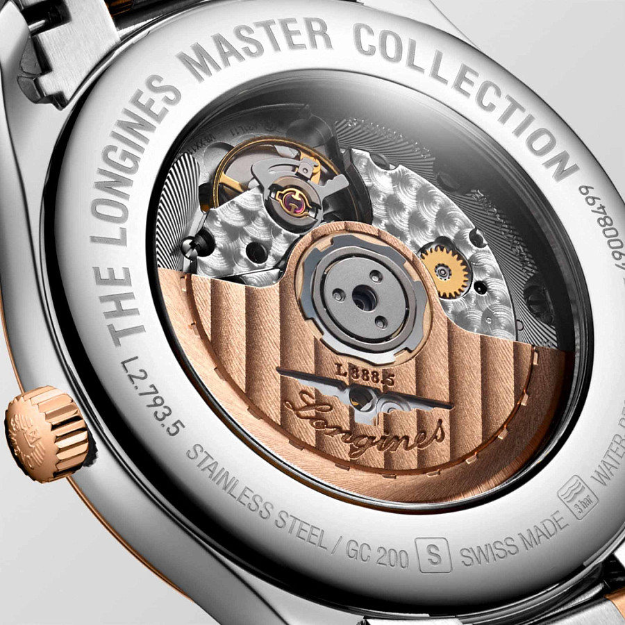 Часы Longines Master Collection L2.793.5.77.7 — механические, сталь металл