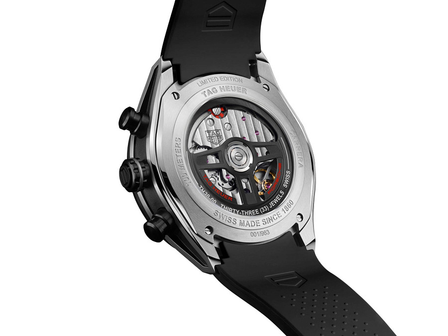 Часы TAG Heuer Carrera Chronograph X Porsche 963 Limited Edition CBU2010.FT6267 — металл сталь, Швейцария