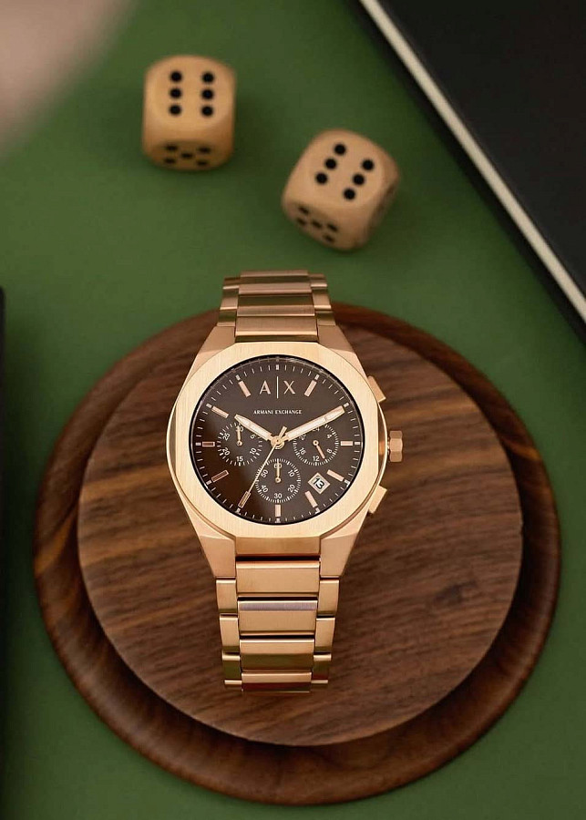 Часы Armani Exchange Rafael AX4188 — нержавеющая сталь с ip-покрытием, мужские