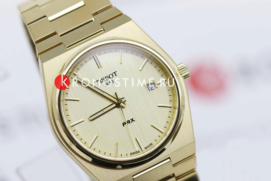 Часы Tissot PRX T137.410.33.021.00 — кварцевые, Швейцария, мужские