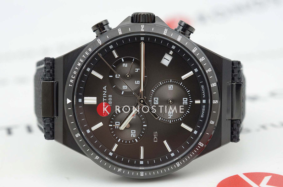 Часы Certina DS-7 Chronograph C043.417.38.081.00 — кварцевые, металл сталь