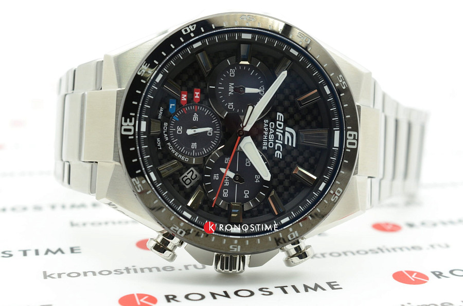 Часы Casio Edifice EFS-S520CDB-1A — нержавеющая сталь, мужские