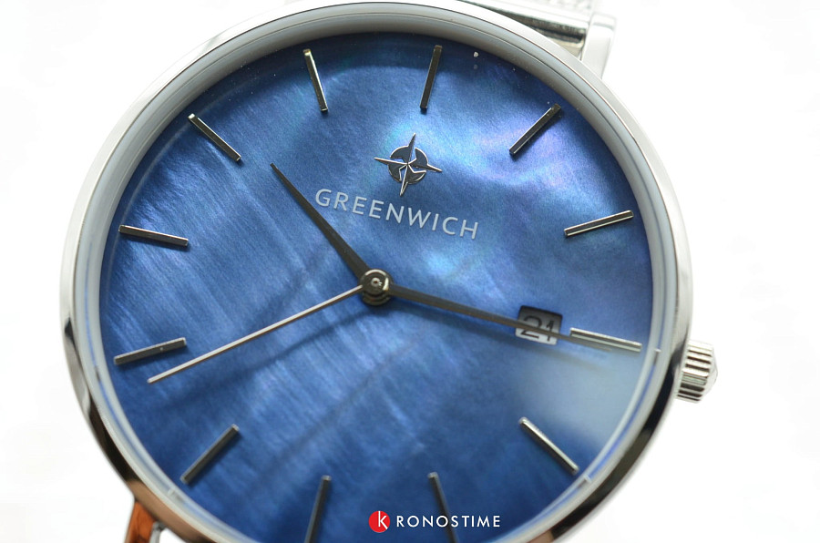 Часы Greenwich Shell GW 301.10.56 — металл сталь, Англия