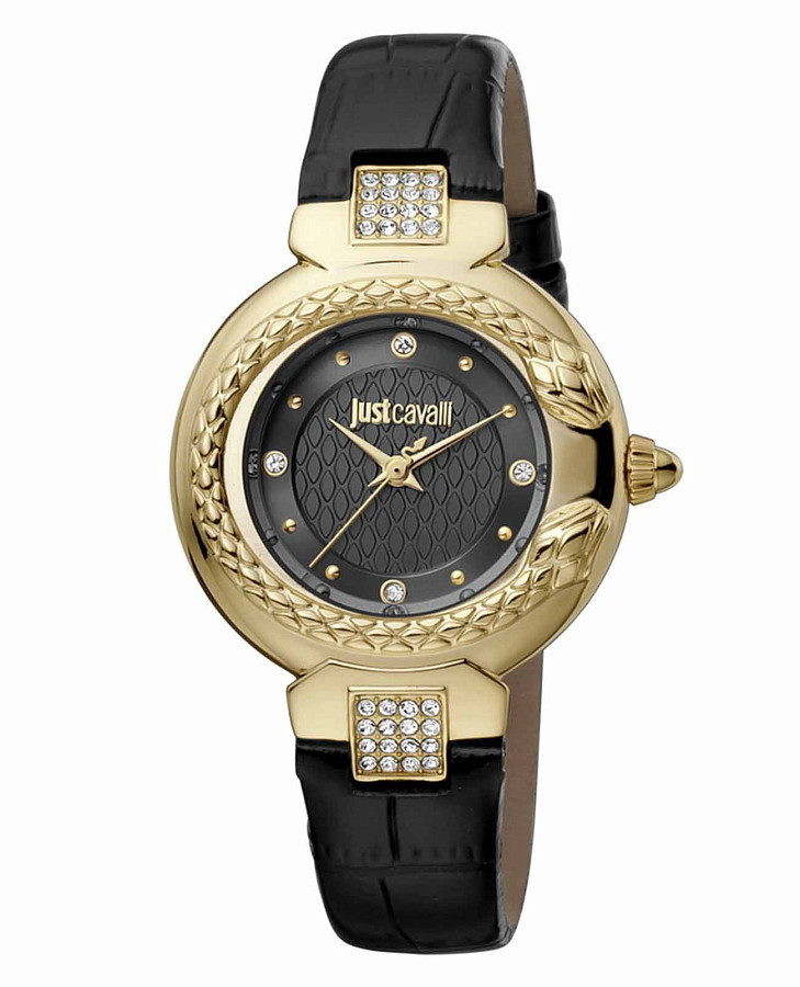 Часы Just Cavalli animalier jc1l174l0025 — женские, черный