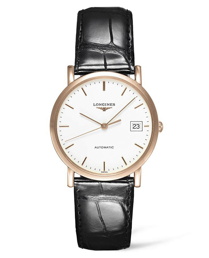Часы Longines Presence L4.778.8.12.0 — мужские, белый