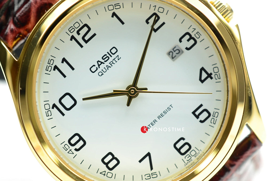 Часы Casio MTP-1188PQ-7B — латунь металл, Япония