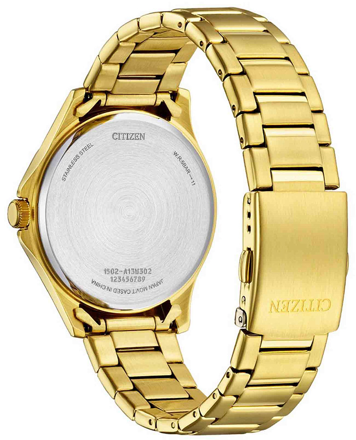 Часы Citizen Basic BF2028-83P — кварцевые, металл сталь