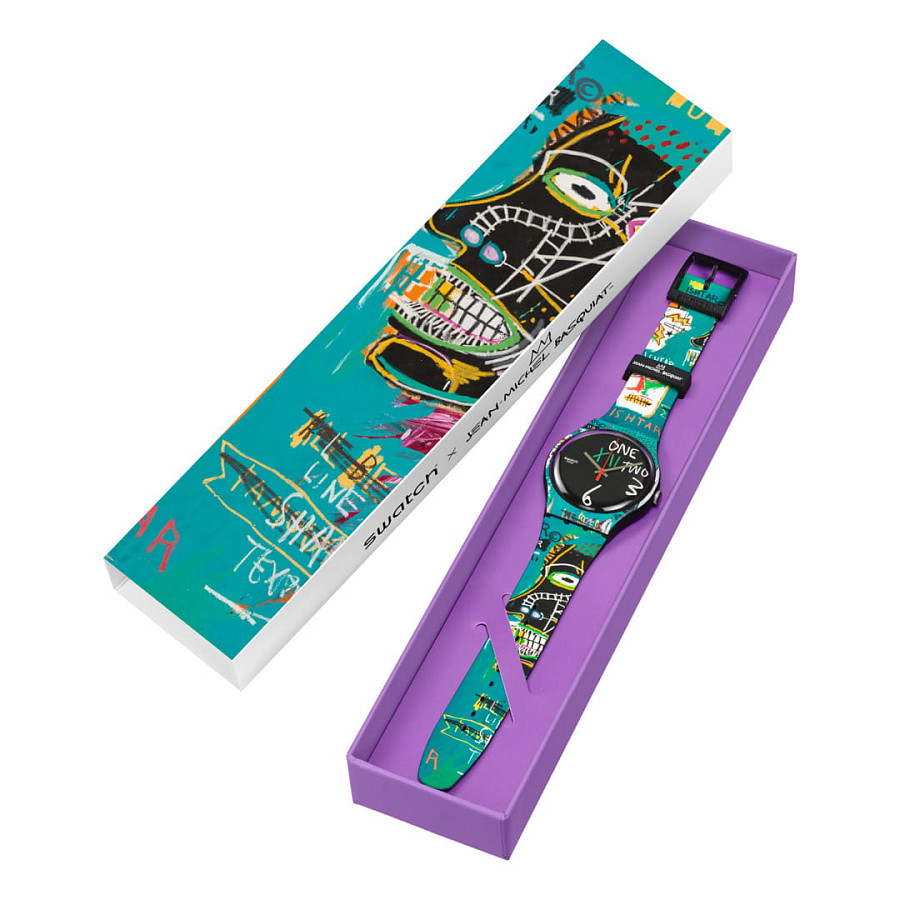 Часы Swatch New Gent SUOZ356 — силикон, мужские