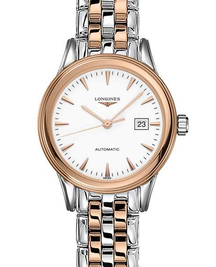Часы Longines Flagship L4.374.3.92.7 — механические, сталь металл