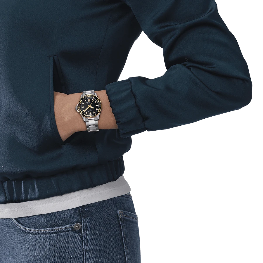 Часы Tissot Seastar 1000 T120.210.21.051.00 — кварцевые, металл сталь