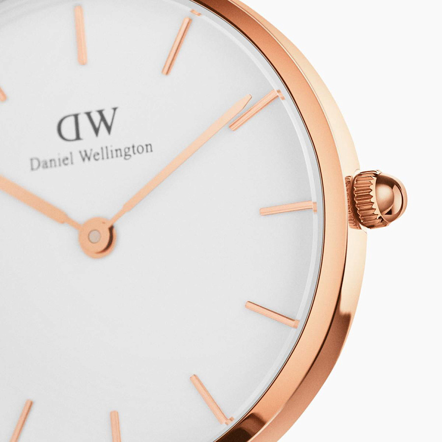 Часы Daniel Wellington Petite Melrose DW00100219 — сталь металл, Швеция