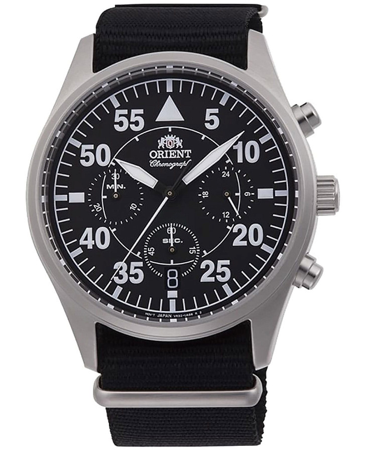 Часы Orient Sporty Quartz RA-KV0502B (RN-KV0502B) — мужские, черный