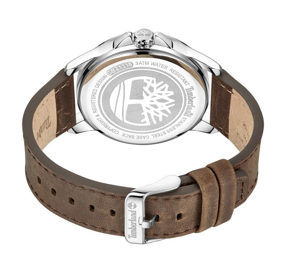Часы Timberland Bernardston TDWGB2131802 — кожаный, мужские