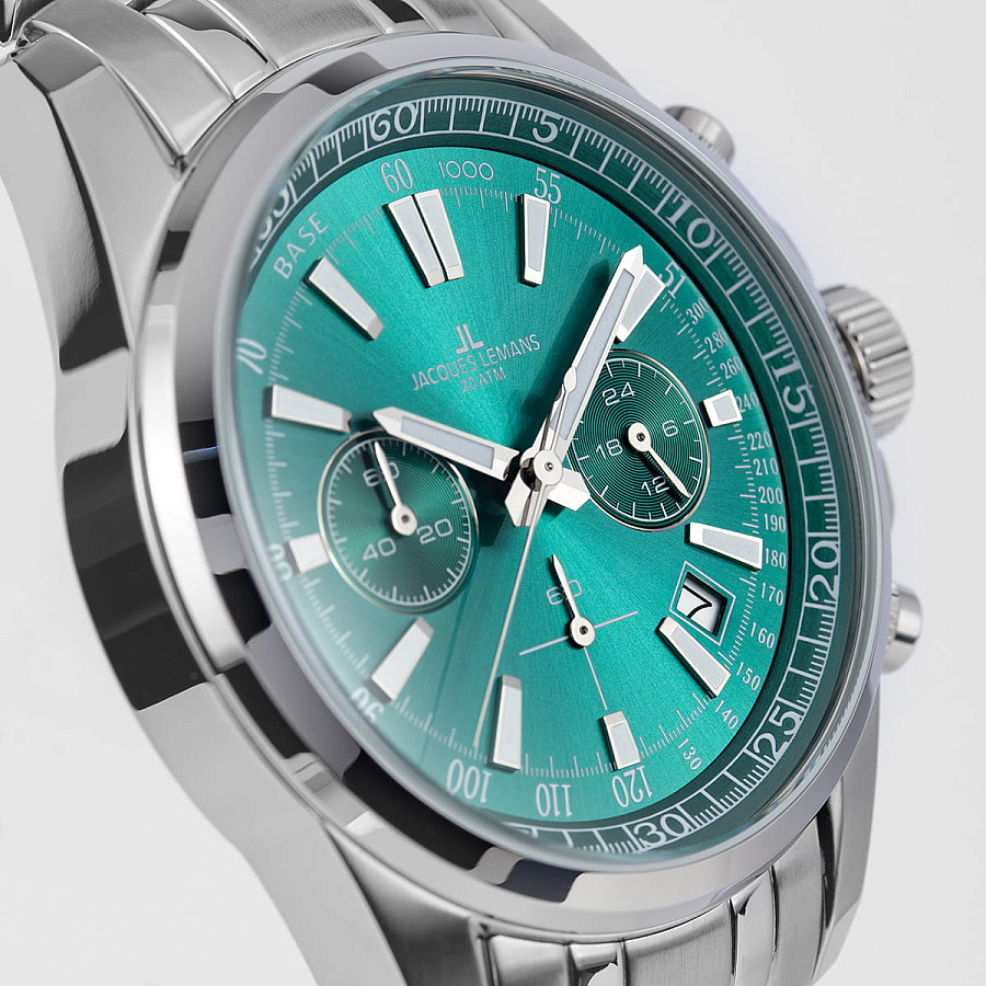 Часы Jacques Lemans Sport 1-2117L — кварцевые, металл сталь